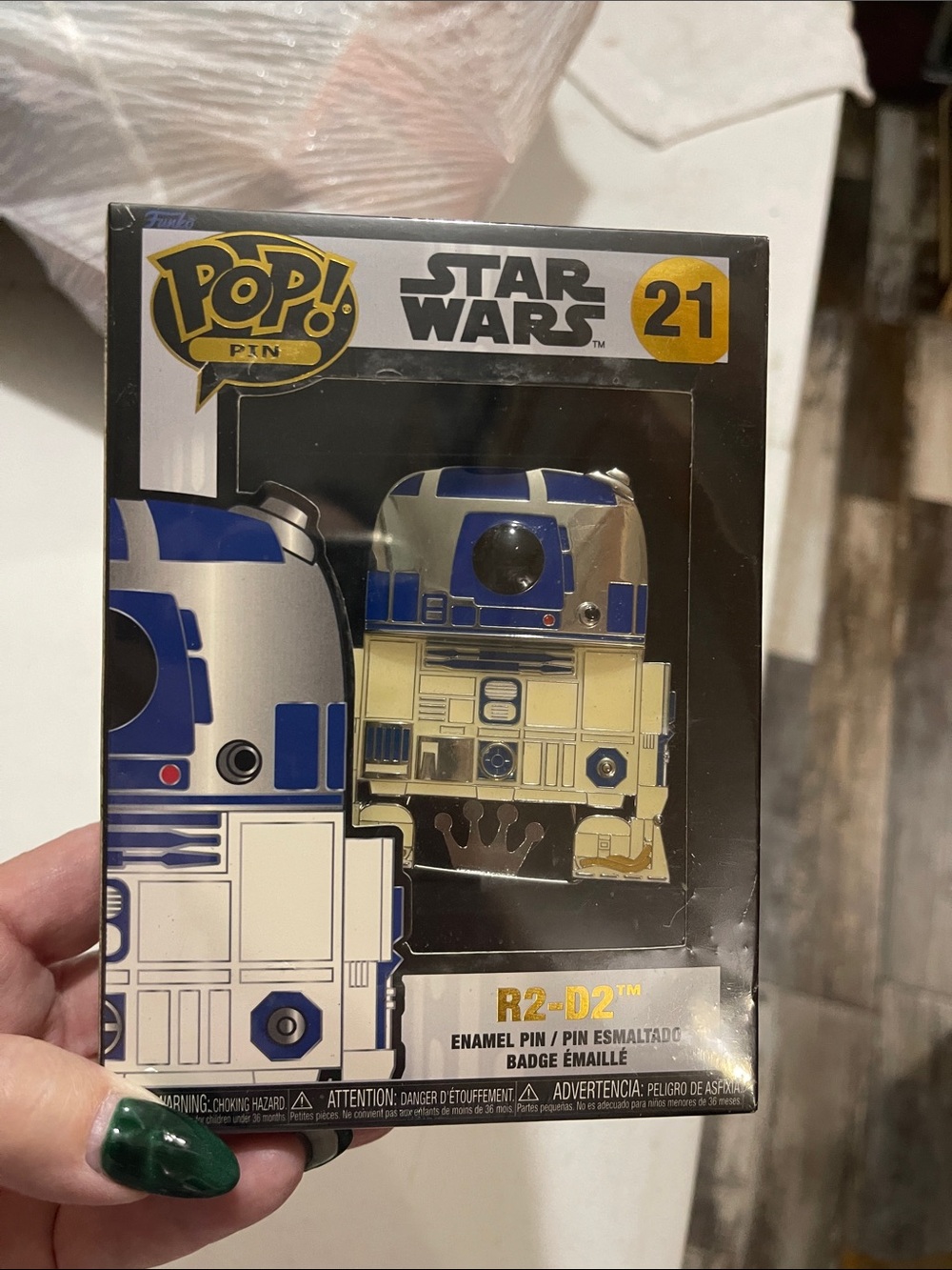 Funko Star Wars Enamel R2-D2 Pin Brand New